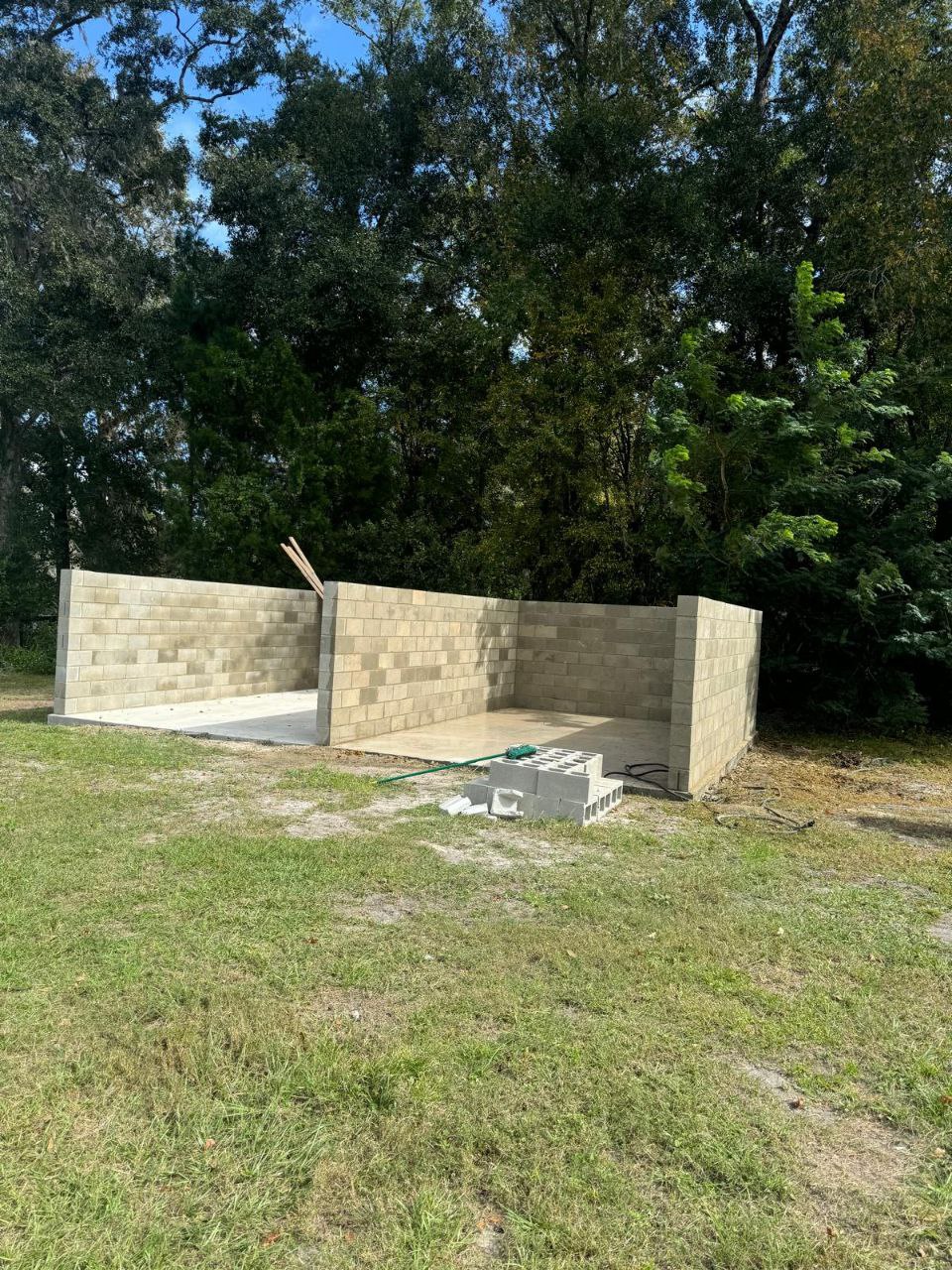 Masonry & Structural Work before
